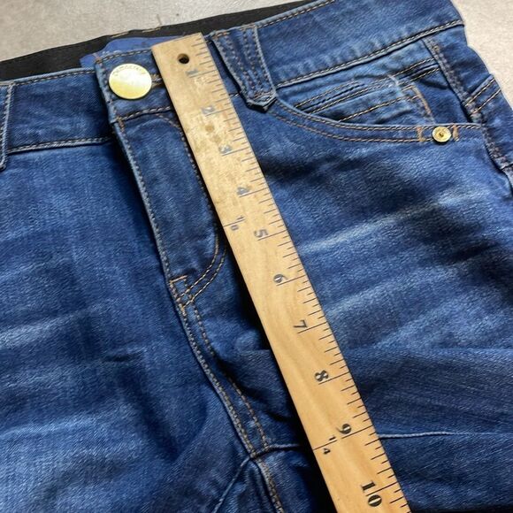 Democracy Womens “Ab” Solution Stretch Dark Wash Skinny Jeans Sz 6 - Picture 7 of 9